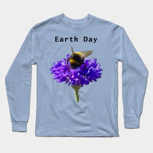 Earth Day Bumblebee Long Sleeve T-Shirt